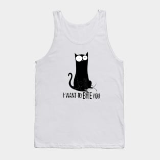 I Want To Bite You Tank Top